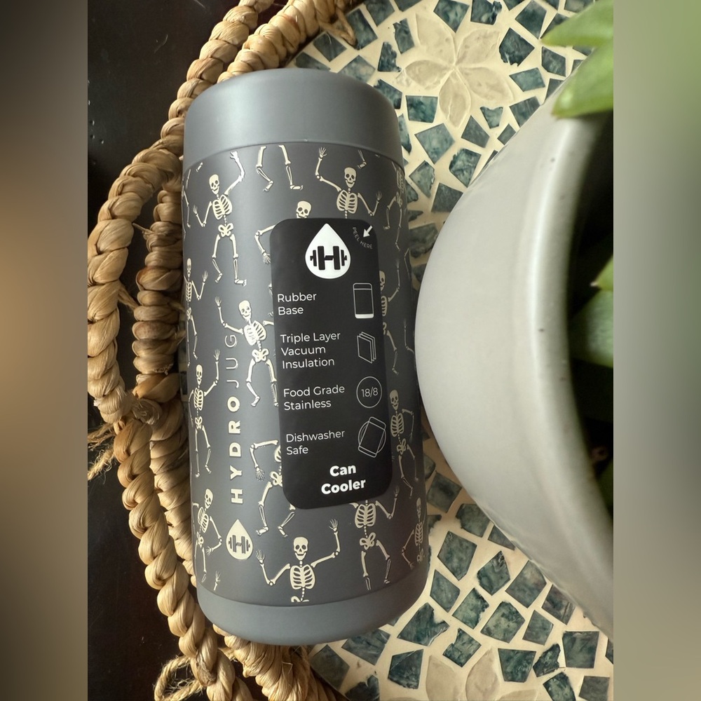 Hydrojug ☠️ DEAD SERIOUS ☠️ Slim Can Cooler 12oz